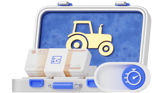 Экспресс-кредит АПК под залог техники